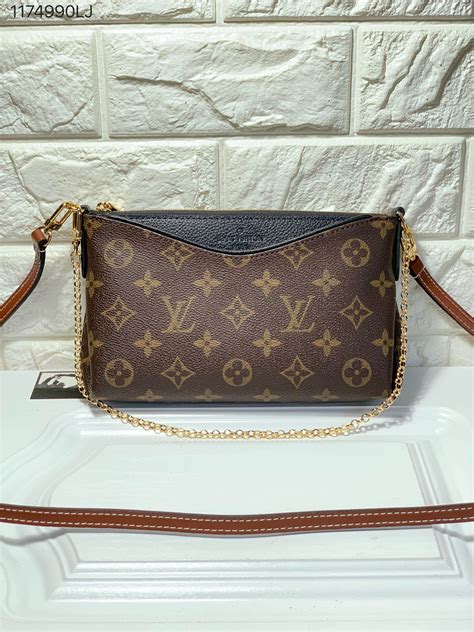 louis vuitton chain for pochette|louis vuitton chain wallet crossbody.